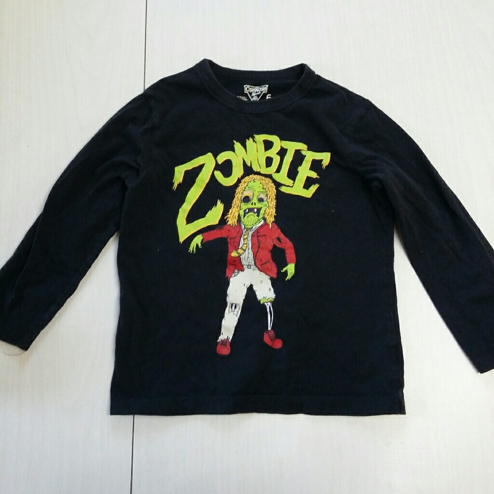 Boys Oshkosh Zombie Shirt